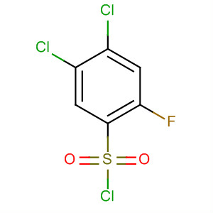 4,5-Dichloro-2-fluorobenzenesulphonyl chloride Structure,13656-52-5Structure