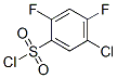 5-Chloro-2,4-difluorobenzenesulfonyl chloride Structure,13656-57-0Structure