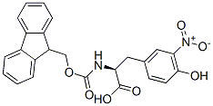 Fmoc-Tyr(3-NO2)-OH结构式_136590-09-5结构式