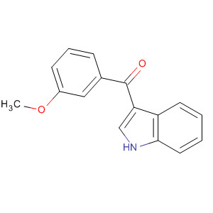 (1H-indol-3-yl)-(3-methoxy-phenyl)-methanone Structure,136672-25-8Structure