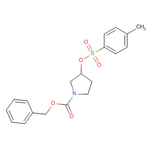 (R)-3-(toluene-4-sulfonyloxy)-pyrrolidine-1-carboxylic acid benzyl ester Structure,136725-51-4Structure