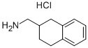 C-(1,2,3,4-tetrahydro-naphthalen-2-yl)-methylamine hydrochloride Structure,136759-34-7Structure