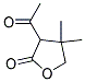 2(3H)-furanone, 3-acetyldihydro-4,4-dimethyl-(9ci) Structure,136813-99-5Structure