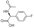 N-acetyl-2-(4-fluorophenyl)-l-glycine Structure,136815-01-5Structure