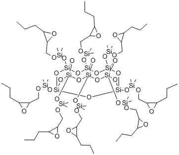 PSS-Octa[(3-glycidyloxypropyl)dimethylsiloxy] substituted Structure,136864-48-7Structure