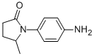 1-(4-Aminophenyl)-5-methylpyrrolidin-2-one Structure,13691-28-6Structure