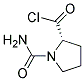 (s)-(9ci)-1-(氨基羰基)-2-吡咯烷羰酰氯结构式_137004-50-3结构式