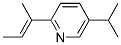 Pyridine, 5-(1-methylethyl)-2-(1-methyl-1-propenyl)-(9ci) Structure,137013-13-9Structure