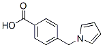 4-(1H-pyrrol-1-ylmethyl)benzoic acid Structure,137025-10-6Structure