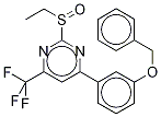 (4-(3-Benzyloxyphenyl)-2-ethylsulfinyl-6-(trifluoromethyl)pyrimidine Structure,1371569-69-5Structure