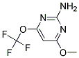 (9ci)-4-甲氧基-6-(三氟甲氧基)-2-嘧啶胺结构式_137161-25-2结构式