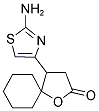 4-(2-Amino-thiazol-4-yl)-1-oxa-spiro[4.5]decan-2-one Structure,137180-65-5Structure