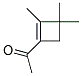 Ethanone, 1-(2,3,3-trimethyl-1-cyclobuten-1-yl)-(9ci) Structure,137189-86-7Structure