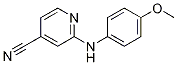 2-(4-Methoxyphenylamino)isonicotinonitrile Structure,137225-09-3Structure