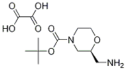 (S)-tert-butyl 2-(aminomethyl)morpholine-4-carboxylate oxalate Structure,1373255-08-3Structure