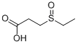 3-(Ethylsulfinyl)propanoic acid Structure,137375-82-7Structure