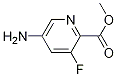 Methyl 5-amino-3-fluoropyridine-2-carboxylate Structure,1374652-08-0Structure