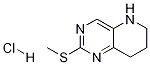 2-(Methylthio)-5,6,7,8-tetrahydropyrido[3,2-d]pyrimidine hydrochloride Structure,1375064-63-3Structure