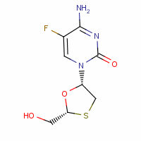 Ent-emtricitabine Structure,137530-41-7Structure