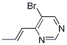 5-Bromo-4-(prop-1-enyl)pyrimidine Structure,1375303-41-5Structure