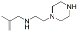 (9ci)-n-(2-甲基-2-丙烯基)-1-哌嗪乙胺结构式_137554-23-5结构式