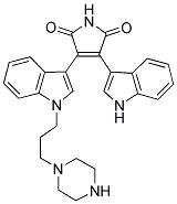 Bisindolylmaleimide vii Structure,137592-47-3Structure