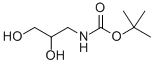 Tert-butyl (2,3-dihydroxypropyl)carbamate Structure,137618-48-5Structure