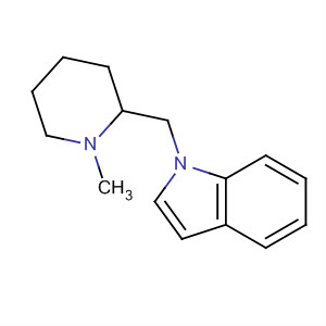 N-(n-甲基哌啶基)甲基吲哚结构式_137641-68-0结构式