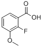 2-Fluoro-3-methoxybenzoic acid Structure,137654-20-7Structure