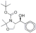 (4R)-4-[(S)-羟基苯基甲基]-2,2-二甲基-3-恶唑烷羧-13C6酸叔-丁酯结构式_1377320-83-6结构式