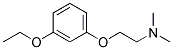 Ethanamine, 2-(3-ethoxyphenoxy)-n,n-dimethyl-(9ci) Structure,137889-71-5Structure