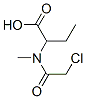 Butanoic acid, 2-[(chloroacetyl)methylamino]-(9ci) Structure,138062-77-8Structure