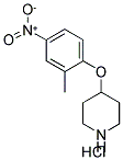 4-(2-Methyl-4-nitro-phenoxy)-piperidine hydrochloride Structure,138227-67-5Structure