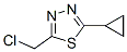 2-Chloromethyl-5-cyclopropyl-1,3,4-thiadiazole Structure,138300-59-1Structure