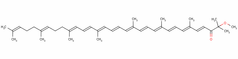 Spheroidenone Structure,13836-70-9Structure