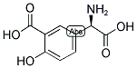 (R)-3-羧基-4-羟基苯甘氨酸结构式_13861-03-5结构式