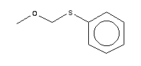 甲氧基苯硫醚结构式_13865-50-4结构式