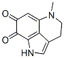 (9CI)-1,3,4,5-四氢-5-甲基-吡咯并[4,3,2-de]喹啉-7,8-二酮结构式_138683-67-7结构式