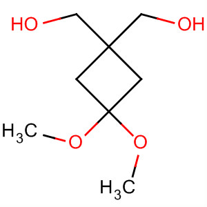 (1S,2s)-3,3-dimethoxy-1,2-cyclobutanedimethanol Structure,138736-92-2Structure