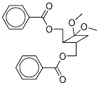 (1S,2s)-1,2-bis(benzoyloxymethyl)-2,3-dimethyoxy-cyclobutane Structure,138736-93-3Structure