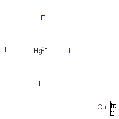 Cuprous mercuric iodide Structure,13876-85-2Structure