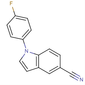 1-(4-Fluorophenyl)-5-cyano-1h-indole Structure,138900-18-2Structure