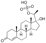 17-Hydroxy-3-Oxopregn-4-En-20-Yl Hydrogen Sulfate Structure,138949-80-1Structure