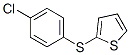 2-[(4-Chlorophenyl)thio]thiophene Structure,139120-68-6Structure