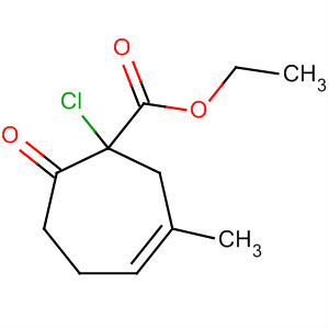 Ethyl 1-chloro-3-methyl-7-oxocyclohept-3-ene-1-carboxylate Structure,139197-15-2Structure