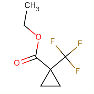 Ethyl 1-(trifluoromethyl)cyclopropanecarboxylate Structure,139229-57-5Structure