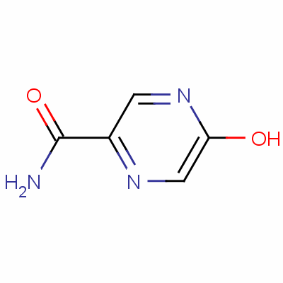 5-羟基-吡嗪-2-羧酸酰胺结构式_13924-96-4结构式