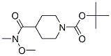 Tert-butyl 4-(N-methoxy-N-methylcarbamoyl)piperidine-1-carboxylate Structure,139290-70-3Structure