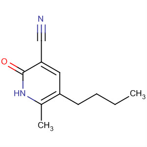 5-Butyl-6-methyl-2-oxo-1,2-dihydropyridine-3-carbonitrile Structure,139394-20-0Structure