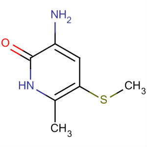 3-氨基-6-甲基-5-(甲基硫代)-2(1H)-吡啶酮结构式_139394-26-6结构式